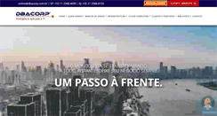 Desktop Screenshot of dbacorp.com.br